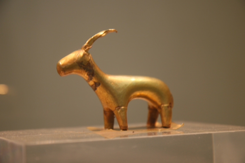 Figur der 'Goldenen Ziege'